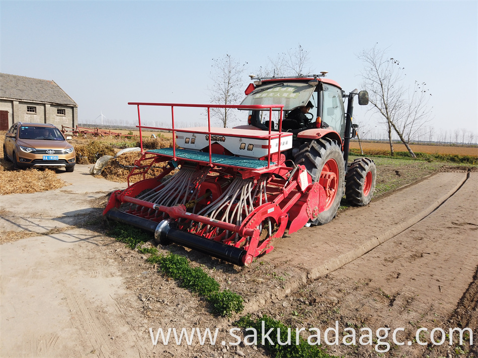 Wheatgrass Sowing Machinery